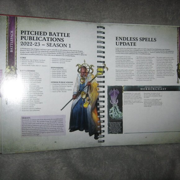 Warhammer Hardcover Book 40,000 40K General's Handbook 2023-23 Battles 2409A7 - Picture 7 of 9